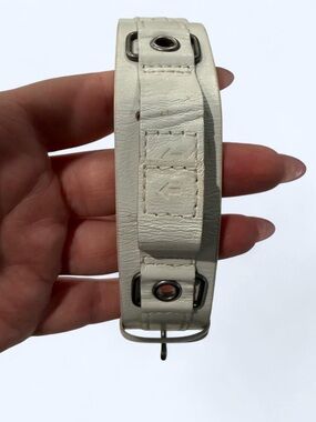 Fossil JR-9788 Genuine White Leather Watch Strap